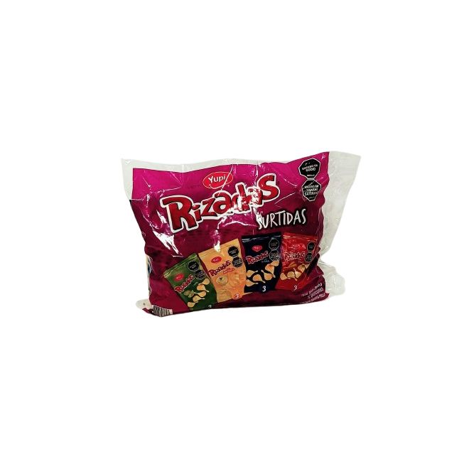 Papas Rizadas Paquete x12 Unidades Surtidas