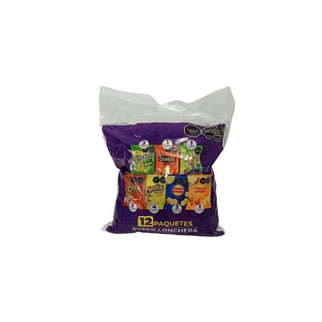 Super Lonchera Fritolay Paquete x12 Unidades