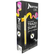 Boligrafo Gel 0.7 Tapa x12U. Norma