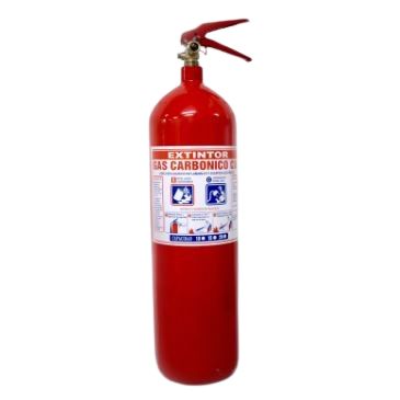 Extintor CO2  Gas Carbonico x 10 LB