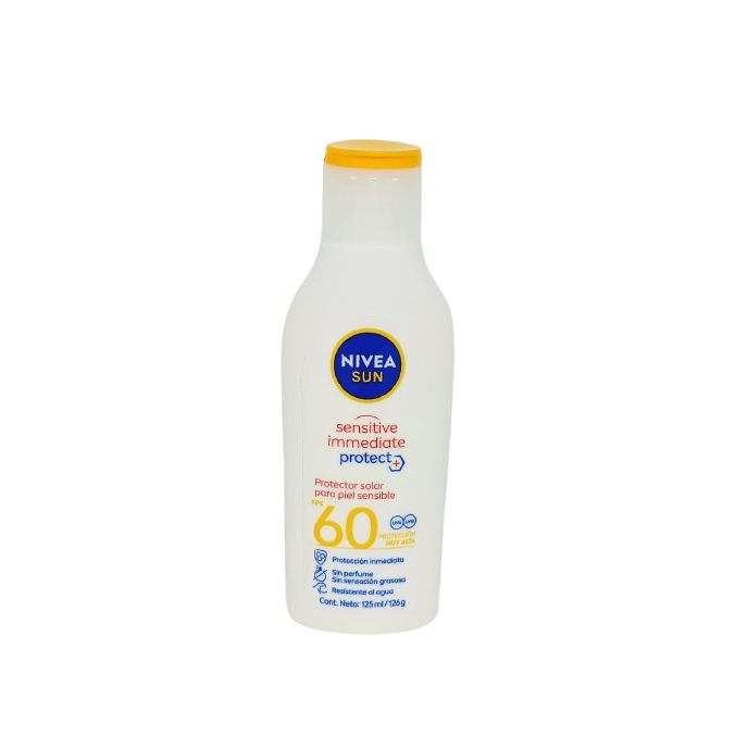 Protector Solar Nivea Sun Sensitive Fps 60 125 ml