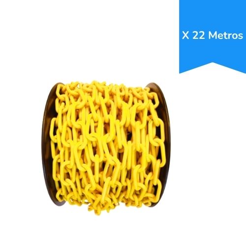 Cadena Plastica 5/16 Amarilla x22 Metros