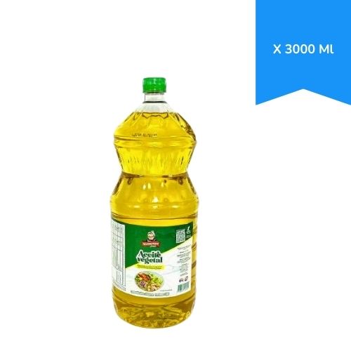 Aceite de Soya Vegetal x3000 ml