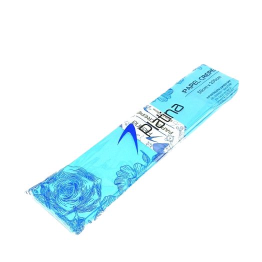 Papel Crepe Azul Claro Paquete x10u.