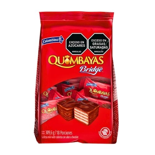 Galletas Quimbaya Bridge  Paq.x18u.