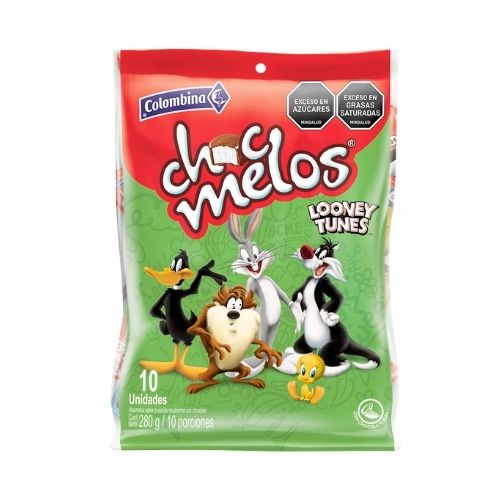 Chocmelos Looney Tunes Paq.x10u.