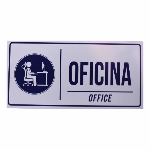 Senalizacion 30 x 15 Cms Oficina