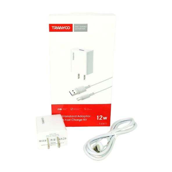 Cargador USB Tranyoo V8 Tipo B  Precio Mayorista