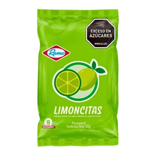 Galletas Ramo Limoncitas Paq X 8u.