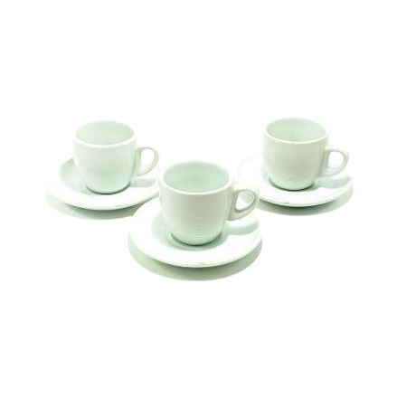 Estuche De Pocillo + Plato Tintero 160 Cs X 6 Juegos