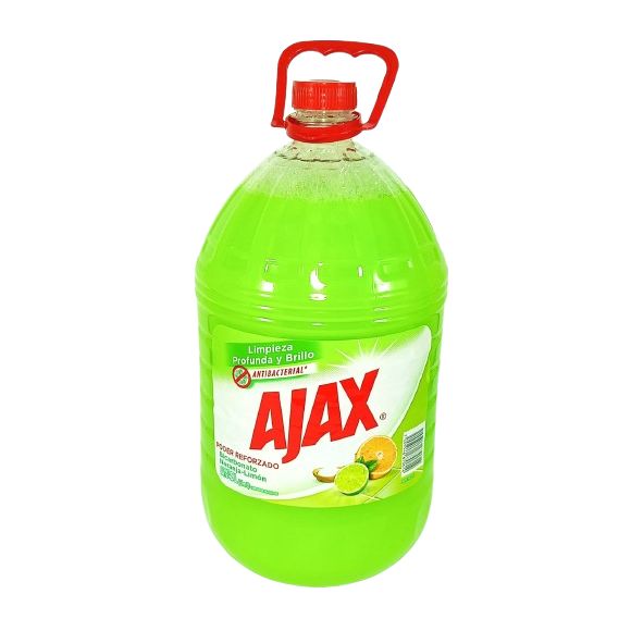 Limpia Pisos Ajax Bicarbonato Naranja Limon 5 Litros