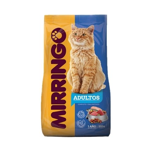 Comida para Gato Adulto Mirringo Bulto de 8kg.