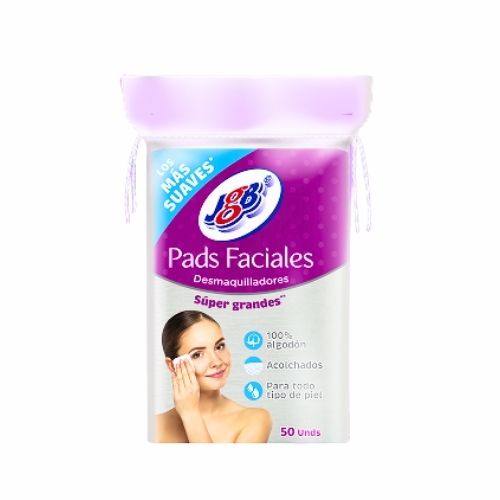Pomos Desmaquilladores JGB Paq.x50u.