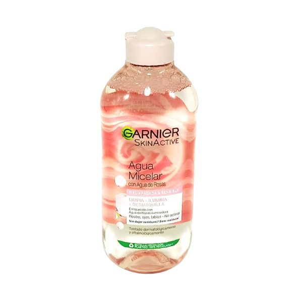 Agua Micelar De Rosas Skin Active Frasco 400ml