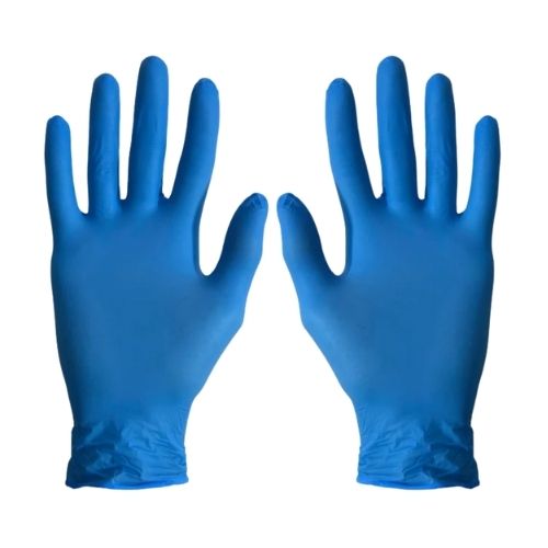 Guante Nitrilo Azul No Esteril Sin Talco Talla XS Por 100 U