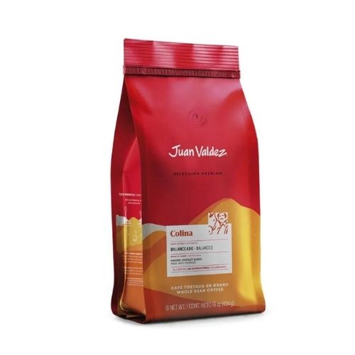 Cafe Juan Valdez Colina Balanceado En Grano 454 gr 