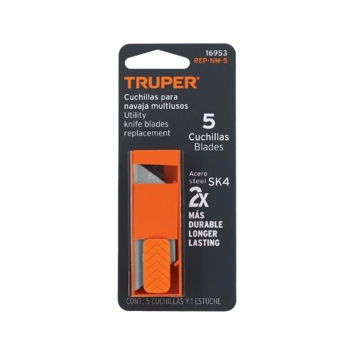 Dispensador con 5 Cuchillas Truper Ref 16953