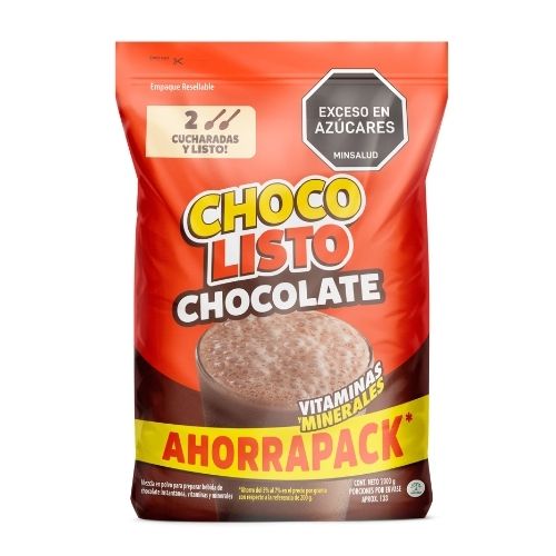 Chocolisto Mega Bolsa 2000g  Precio Mayorista