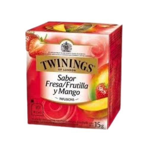 Infusion Twinings Fresa Mango X10 Bolsas