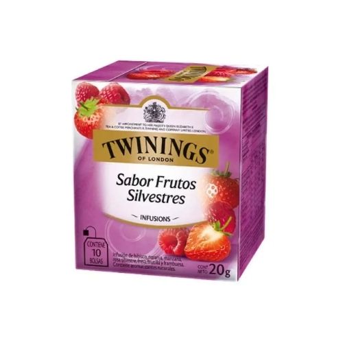Infusion Twinings Frutas Silvestres X10 Bolsas