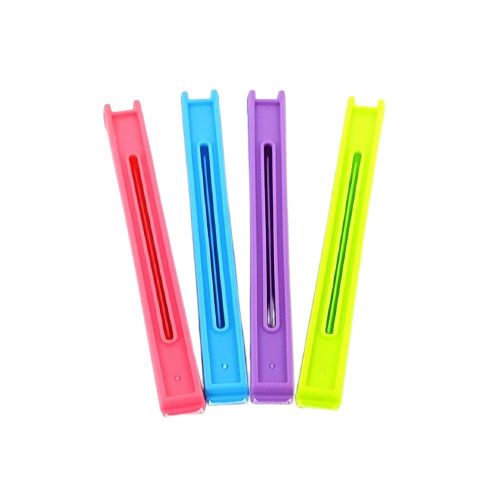 Broches Cierra Bolsas Plastico Clip Cocina x4 Unidades