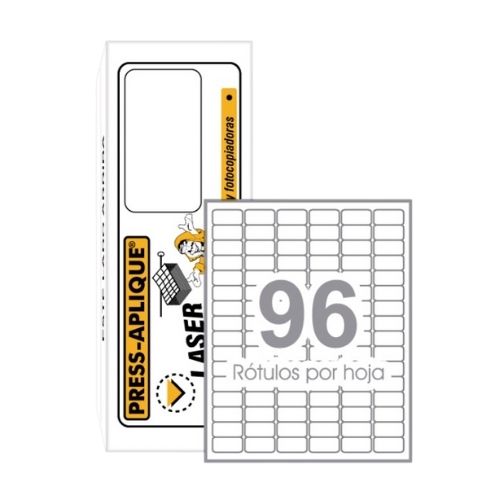 Press Aplique 32 x 16 Caja Laser x 38400u Ref 3635