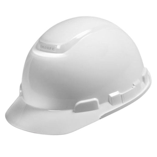 Casco Dielectrico Tipo I BLANCO Con Rachet 6 Apoyos IN-1406R