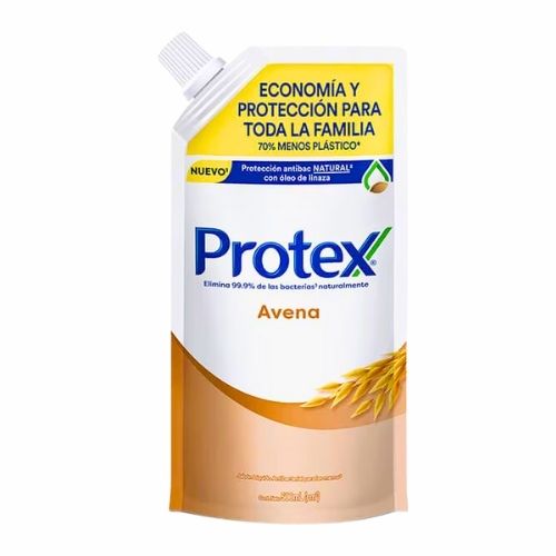 Jabon Liquido Protex Avena Doypack 500 ml