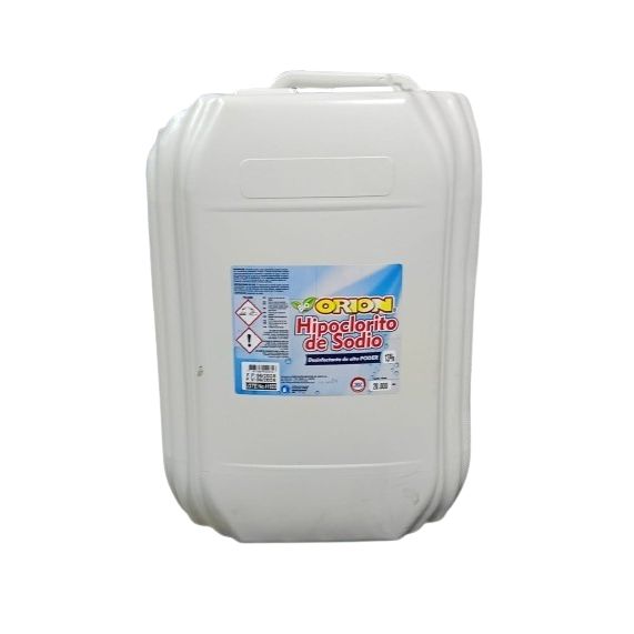 Hipoclorito De Sodio 13% Orion Cuñete X 20L.