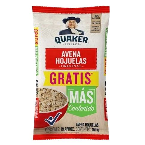 Avena en Hojuelas Quaker 460 Gramos