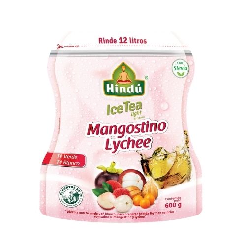 Te Instantaneo Hindu Ice Tea Mangostin Lychee Doypack 600 G