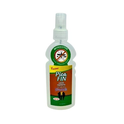 Repelente Picafin Spray Con Aloe Vera Spray Frasco 120 ml 