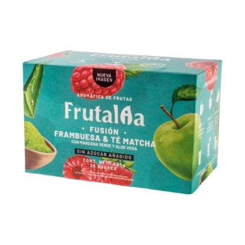 Aromatica Frutalia Fusion Frambuesa Te Matcha Caja x20 Sobres
