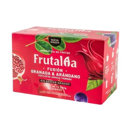Aromarica Frutalia Fusion Granada Arandanos Caja X20 Sobres