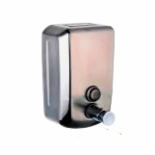 Dispensador de Jabon Vertical 1000 ml en Acero inoxidable