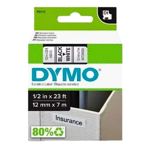 Cinta Plastica De 12mm X 7m Dymo 45013 Original