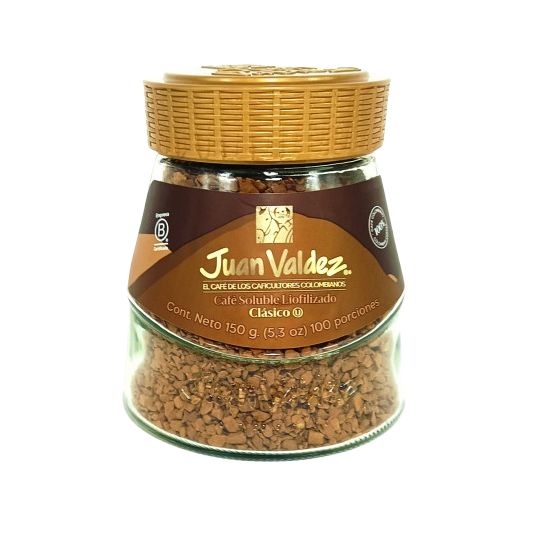 Cafe Juan Valdez Liofilizado Clasico 150g