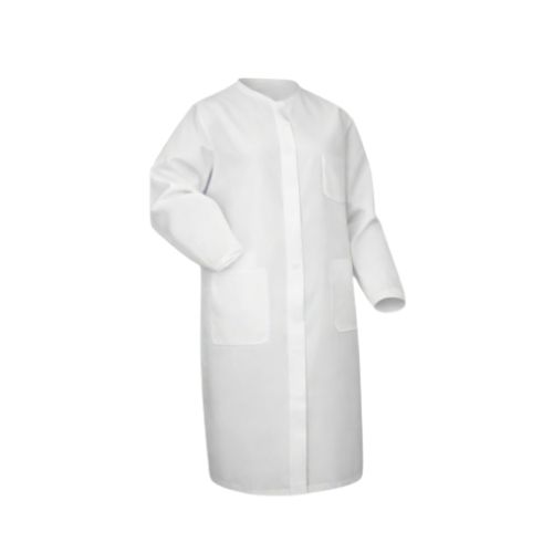 Bata Desechable Blanca Con Cremallera Talla L  Precio Mayorista