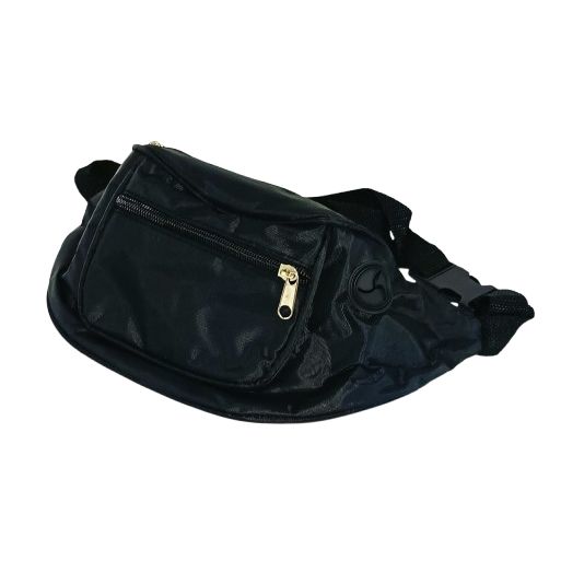 Canguro Kangoo 2 Bolsillos 33x14,5 Cms Negro