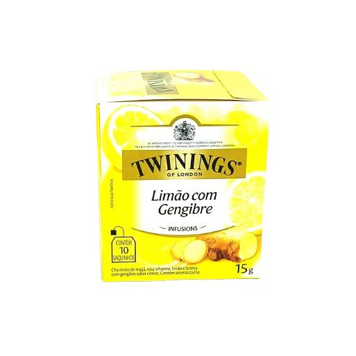 Infusion Twinings Limon con Jengibre x10 Bolsas