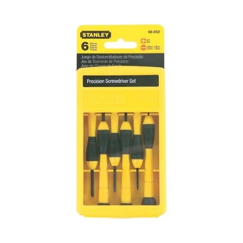 Destornilladores De Precisión Juego de  6 Piezas Marca Stanley  Precio Mayorista