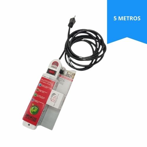 Multitoma De 6 Salidas Con Supresor De Pico Por 5 Metros