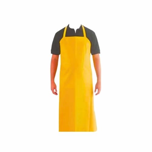 Delantal Industrial en PVC C25 Amarillo 82x115 cm Talla M