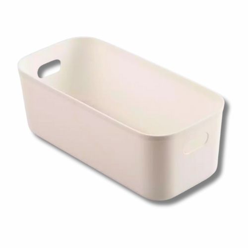 Canasta Haixing 26X13X9Cm Blanco Plastico HXP00392