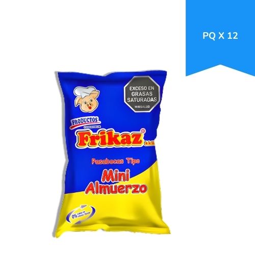 Snack Mini Almuerzo  Paq.x12  Marca Frikaz  Precio Mayorista