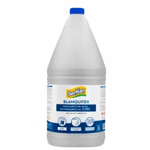 Blanqueador de 5.25% Berlhan 2000 ml