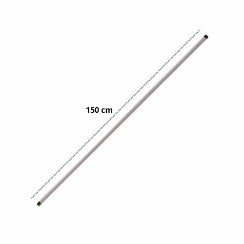 Mango Metalico De 1.50 Cm Para Escoba Y Trapero