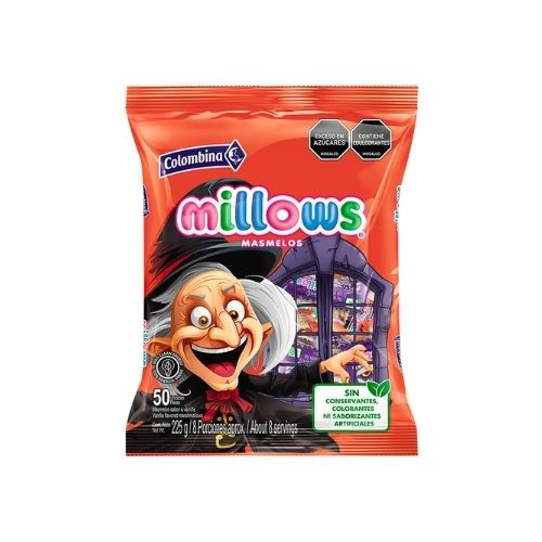 Masmelo Millows Halloween X50 Unidades