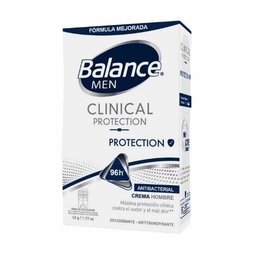 Desodorante Balance Crema Clinical Protection Hombre 50 Gr
