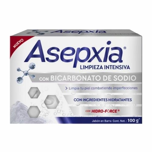 Jabon Asepxia Bicarbonato Barra x 100 gr